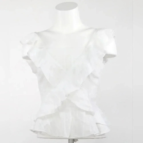 Moon River Ruffle Tank - Picture 1 of 2